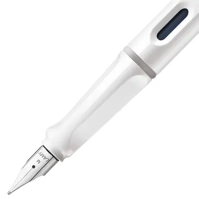 Nalivpero Lamy Safari White (0.6) plavi ispis M 019 T10 4000229-2