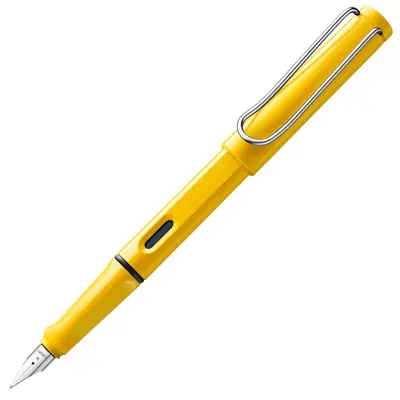 Nalivpero Lamy Safari Yellow (0.3) plavi ispis EF 018 T10 4000211