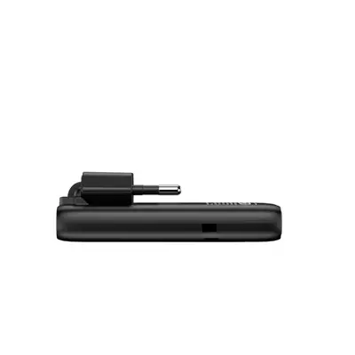Punjač zidni Verbatim GaN #32354 Fold'n'Go 65W sa sklopivim utikačem, 2xUSB-C PD (EU), crni-1
