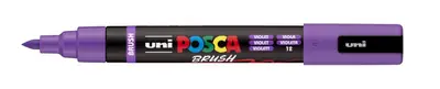 Marker Uni pc-5br brush Posca ljubičasti