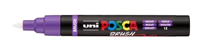 Marker Uni pc-5br brush Posca ljubičasti-2