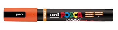 Marker Uni pc-5br brush Posca narančasti-1