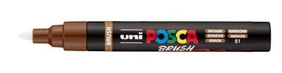 Marker Uni pc-5br brush Posca smeđi-2