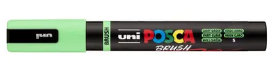 Marker Uni pc-5br brush Posca svijetlo zeleni-1