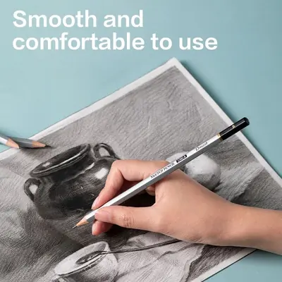 Umjetnički set Deli Dmast grafitne olovke 2,0–3,5mm 12 kom u kutiji EC391-1