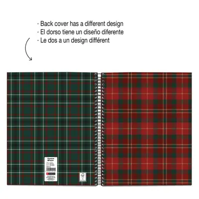 Notebook Miquelrius A5 Highland Days Lennox 100L 70g/m2 squared MR4412-5