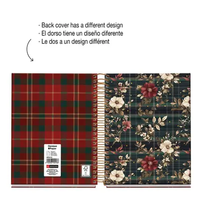 Kolegij blok Miquelrius A6 70g 100L Highland Days Poppies crte MR4418-1