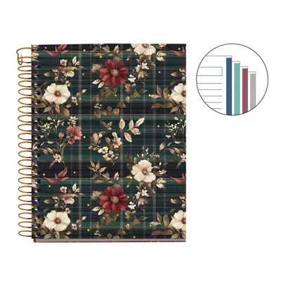 Kolegij blok Miquelrius A6 70g 100L Highland Days Poppies crte MR4418-4