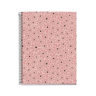 College block Miquelrius A4 Boho Essence Blush 100L 70g/m2 squared MR4406