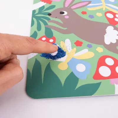 Creative set Apli with biodegradable glitter Glitter Art Bio 20078-4