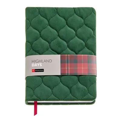 Notes Miquelrius A5 Highland Days padded green 80 sheets 80g/m2 dotted MR8294