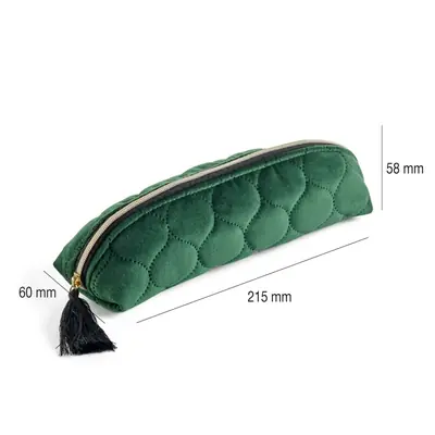 Pencil case Miquelrius multipurpose empty Highland Days Green oval MR19569-2
