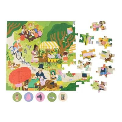 Educational puzzle Apli Find It First! Puzzle Market 20125-1