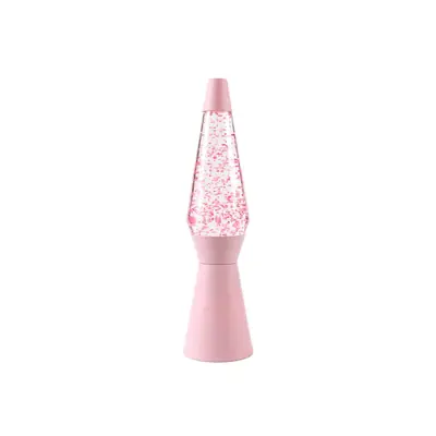 Lava lampa iTotal Monocolor Pink Glitter XL2983