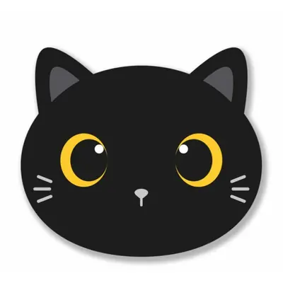 Podmjestak za miš iTotal 3D u obliku Cat crna XL2552K