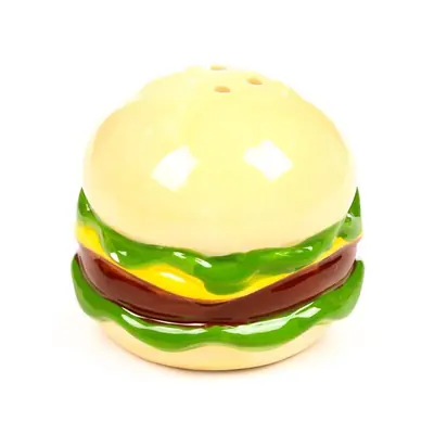 Keramički set za sol i papar Puckator Hammy the Burger & Fries SP113-7