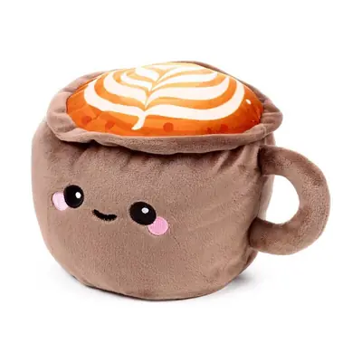 Plišani stoper za vrata Puckator Foodiemals Cappuccino DST168-3