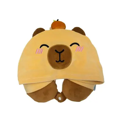 Putni jastuk s kapuljačom Puckator Hoodeazzz Duke the Capybara CUSH449