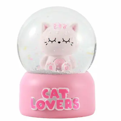 Snow globe iTotal Cat pink XL3189
