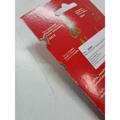 Outlet artikl - B grade Škare Apli cik-cak vijugave zelene 13cm 12817-1