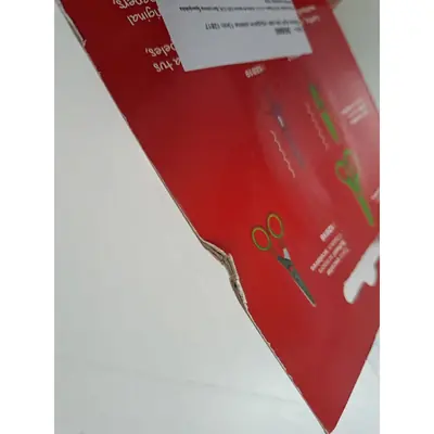 Outlet artikl - B grade Škare Apli cik-cak vijugave zelene 13cm 12817-2