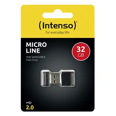 USB stick Intenso 2.0 Flash Drive #3500480 32GB, Micro Line