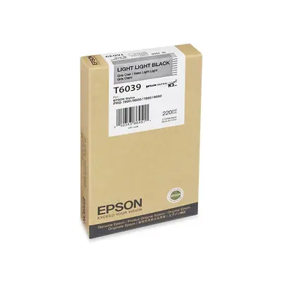 Tinta Epson T603900 STY 7800/9800 light light black 220ml