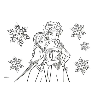 Blok za bojanje Frozen 2 23x33cm 40L 564985-4
