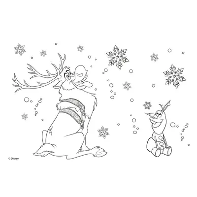 Blok za bojanje Frozen 2 23x33cm 40L 564985-5