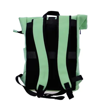 Ruksak Swiss Only s preklopnim (roll-top) zatvaranjem 29x12x42cm 16L menta zelena SO-123-MINT-2