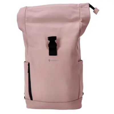Ruksak Swiss Only s preklopnim (roll-top) zatvaranjem 29x12x42cm 16L ružičasto zlatni SO-123-RG-2