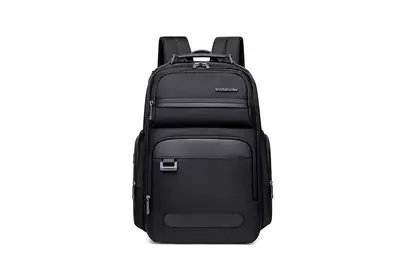 Ruksak za prijenosno računalo Smart crni PU 15,6" 23L 28x17,5x45cm, AC-B00492