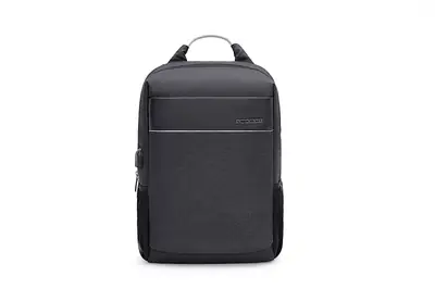 Ruksak za prijenosno računalo Urban Pro crni PU 15,6" 22L 30x16x46cm; s USB priključkom za punjenje AC-B00218