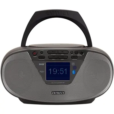 Prijenosni CD radio Boombox AIWA BBTU-500DAB/BK, crni