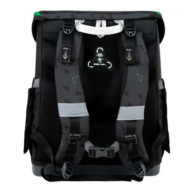 Torba školska Belmil compact with patches striker x 405-41/AG/B/13-4