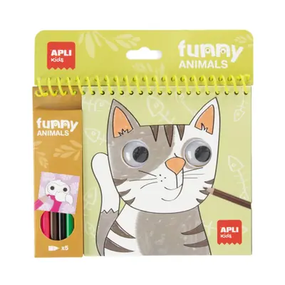 Bojanka Apli Funny Animals sa bojicama 20576
