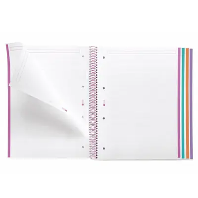 Kolegij blok Miquelrius A4 70g 120L spiralni crte Lifestyle Magic Unicorn MR4463-2
