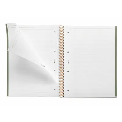 Kolegij blok Miquelrius A4 90g 80L spiralni crte Entredos Chelindonium MR4499-2