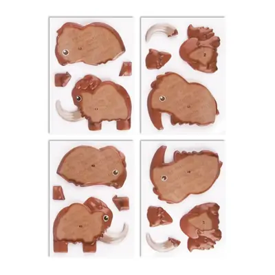 Puzzle 3D Apli Dinos Mammoth 20048-3