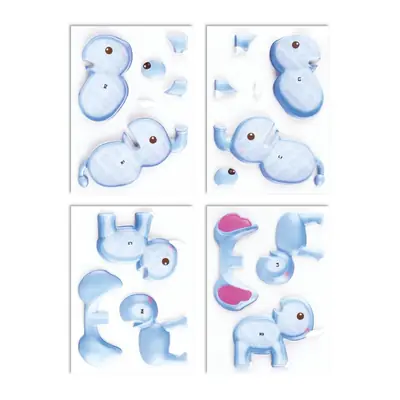 Puzzle 3D Apli Wild Slon 20021-4