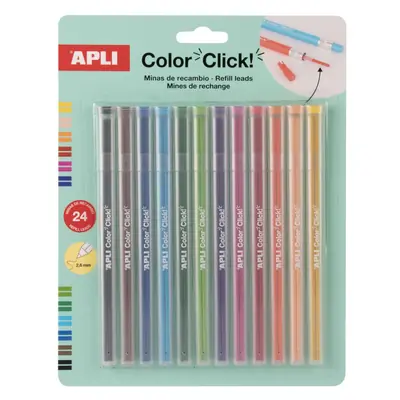 Refil za olovke u boji Apli Color Click 24/1 blister 20548
