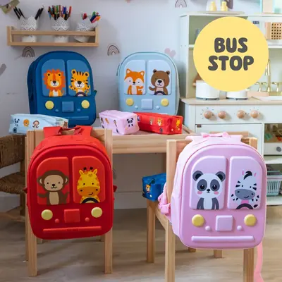 Ruksak mini Miquelrius 1 odjeljak Bus Stop plavi 10L MR19391-5