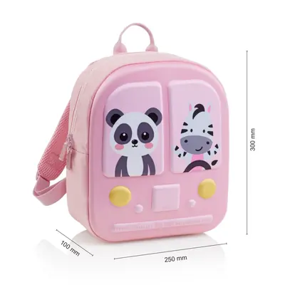 Ruksak mini Miquelrius 1 odjeljak Bus Stop rozi 10L MR19392-2