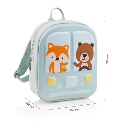 Ruksak mini Miquelrius 1 odjeljak Bus Stop zeleni 10L MR19393-2