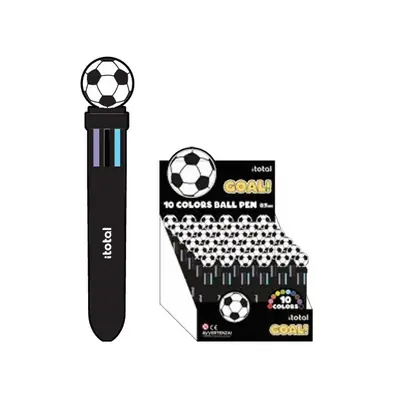 Kemijska olovka iTotal Nogomet SPORT 10 boja 36/1 XL2370P