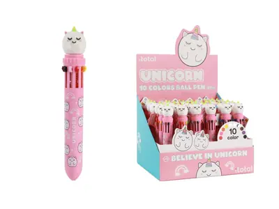 Kemijska olovka iTotal Unicorn 10 boja 36/1 XL2370B