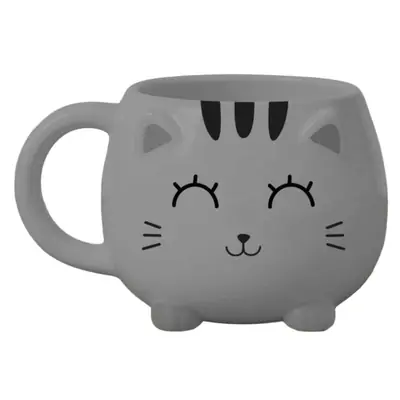 Šalica iTotal Chunky Cat siva XL2568C