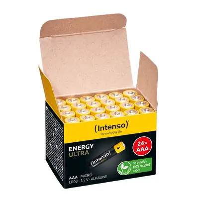 Baterije Intenso #7501814 Energy Ultra, alkalne AAA 1.5V, 24/1-2