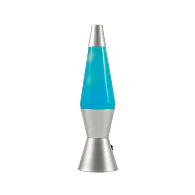 Lava lampa iTotal LED srebrna u plavoj bojiXL3328