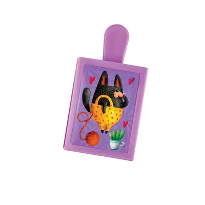 Gumica Centrum Cartoon Animals 38x14x72mm (žuta, plava, roza, ljubičasta) 24/1 80964-2